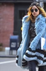 SUKI WATERHOUSE Out and About in New York 02/02/2017