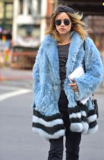 SUKI WATERHOUSE Out and About in New York 02/02/2017