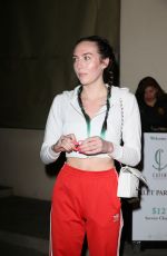 SYDNEY CARLSON at Catch LA in West Hollywood 02/02/2017