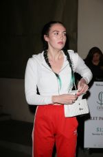 SYDNEY CARLSON at Catch LA in West Hollywood 02/02/2017