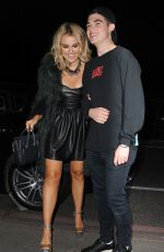 TALLIA STORM and Her New Boyfriend Sam Clempson at One Embankment in London 02/19/2017