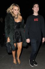 TALLIA STORM and Her New Boyfriend Sam Clempson at One Embankment in London 02/19/2017