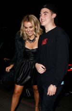 TALLIA STORM and Her New Boyfriend Sam Clempson at One Embankment in London 02/19/2017