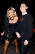 TALLIA STORM and Her New Boyfriend Sam Clempson at One Embankment in London 02/19/2017