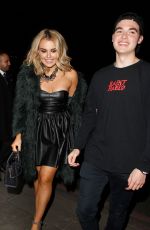 TALLIA STORM and Her New Boyfriend Sam Clempson at One Embankment in London 02/19/2017