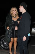 TALLIA STORM and Her New Boyfriend Sam Clempson at One Embankment in London 02/19/2017