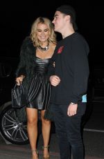 TALLIA STORM and Her New Boyfriend Sam Clempson at One Embankment in London 02/19/2017