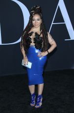TAMEKA COTTLE-HARRIS at ‘Fifty Shades Darker’ Premiere in Los Angeles 02/02/2017