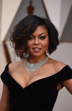 TARAJI P. HENSON at 89th Annual Academy Awards in Hollywood 02/26/2017