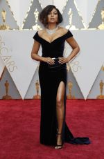 TARAJI P. HENSON at 89th Annual Academy Awards in Hollywood 02/26/2017