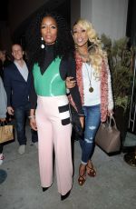 TASHA SMITH and TAMI ROMAN at Catch LA in West Hollywood 02/11/2017