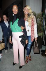 TASHA SMITH and TAMI ROMAN at Catch LA in West Hollywood 02/11/2017