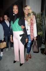 TASHA SMITH and TAMI ROMAN at Catch LA in West Hollywood 02/11/2017