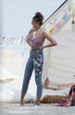 TAYLOR HILL and JASMINE TOOKES on the Set of a Photoshoot in Miami 02/02/2017
