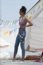 TAYLOR HILL and JASMINE TOOKES on the Set of a Photoshoot in Miami 02/02/2017