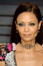 THANDIE NEWTON at 2017 Vanity Fair Oscar Party in Beverly Hills 02/26/2017
