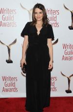 TINA FEY at 2017 Writers Guild Awards in Beverly Hills 02/19/2017