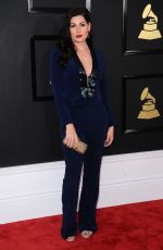 TRACE LYSETTE at 59th Annual Grammy Awards in Los Angeles 02/12/2017