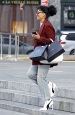 TRACEE ELLIS ROSS Out and About in New York 02/06/2017
