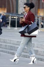 TRACEE ELLIS ROSS Out and About in New York 02/06/2017