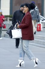 TRACEE ELLIS ROSS Out and About in New York 02/06/2017