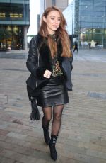 UNA HEALY at BBC Breakfast Studios in Manchester 02/10/2017