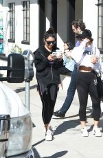 VANESSA and STELLA HUDGENS Out in Los Angeles 02/12/2017