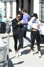 VANESSA and STELLA HUDGENS Out in Los Angeles 02/12/2017