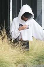 VANESSA HUDGENS Leaves a Gym in Los Angeles 02/02/2017