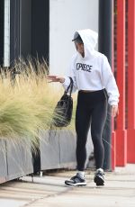 VANESSA HUDGENS Leaves a Gym in Los Angeles 02/02/2017