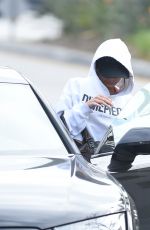 VANESSA HUDGENS Leaves a Gym in Los Angeles 02/02/2017