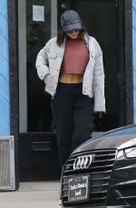 VANESSA HUDGENS Leaves Pilates Class in Studio City 02/16/2017