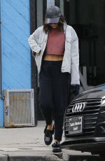 VANESSA HUDGENS Leaves Pilates Class in Studio City 02/16/2017