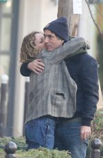 VANESSA PARADIS and Samuel Benchetrit Out in Paris 02/17/2017