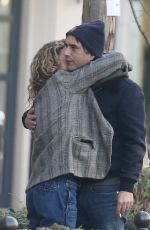 VANESSA PARADIS and Samuel Benchetrit Out in Paris 02/17/2017