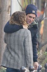 VANESSA PARADIS and Samuel Benchetrit Out in Paris 02/17/2017