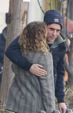 VANESSA PARADIS and Samuel Benchetrit Out in Paris 02/17/2017