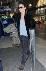 VANESSA PARADIS at LAX Airport in Los Angeles 02/15/2017