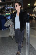 VANESSA PARADIS at LAX Airport in Los Angeles 02/15/2017
