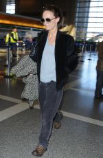 VANESSA PARADIS at LAX Airport in Los Angeles 02/15/2017