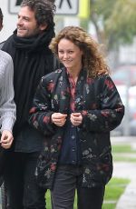 VANESSA PARADIS Out in Beverly Hills 02/10/2017