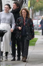 VANESSA PARADIS Out in Beverly Hills 02/10/2017