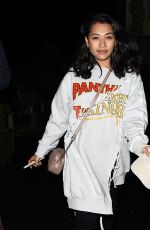 VANESSA WHITE Arrives at Una Foden