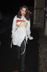 VANESSA WHITE at St Pauls Church in London 02/15/2017