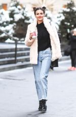 VCITORIA JUSTICE Out and About in New York , February 2017