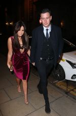 VICKY PATTISON Arrives at Rosso Restaurant in Manchester 02/05/2017