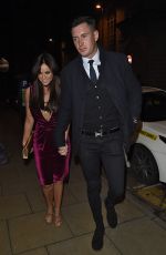 VICKY PATTISON Arrives at Rosso Restaurant in Manchester 02/05/2017