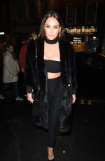 VICKY PATTISON Night Out in London 02/26/2017
