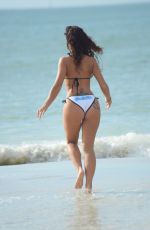 VICTORIA BANXXX in Bikini at a Beach in Miami 02/06/2017