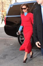 VICTORIA BECKHAM Arrives Back to Her Hotel in New York 02/06/2017
